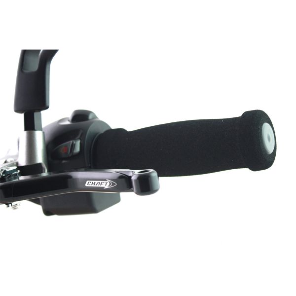 Motorrad & Roller Griffe Chaft Neoprene Schwarz
