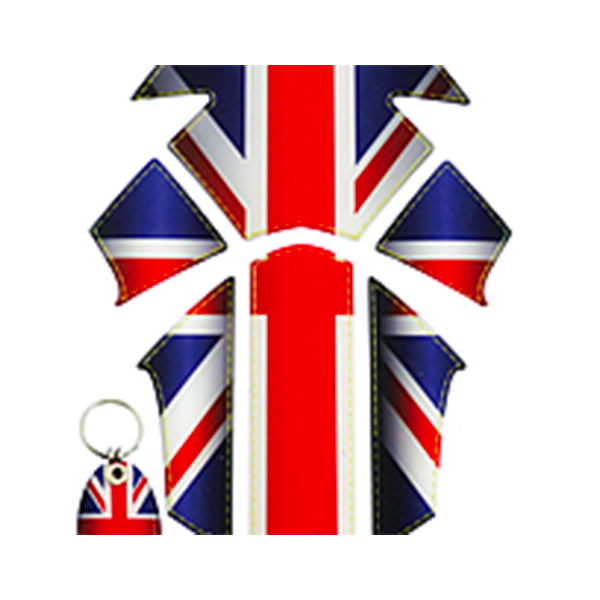 Motorrad Zubeh�r MAD Flag Angleterre