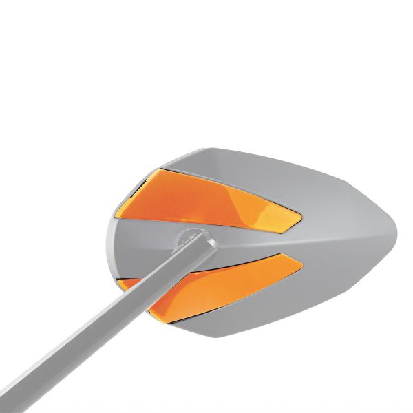 Motorrad Zubeh�r Chaft R�ckspiegeleinsatz Crusty Orange