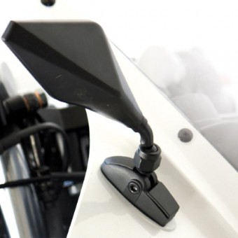 Motorrad Zubehr Chaft Drift Schwarz Carenage