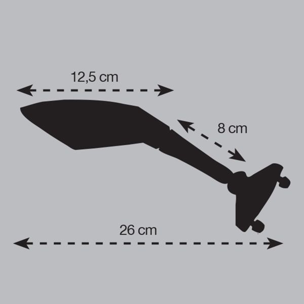 Chaft Extrem Fairing Schwarz Carenage