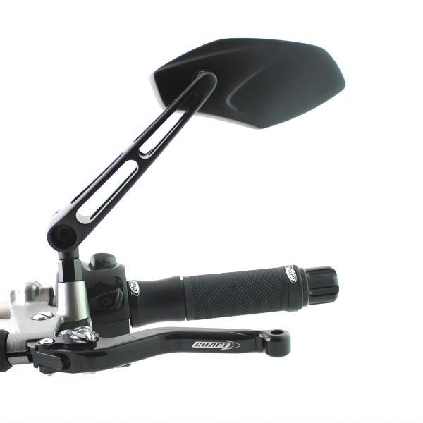 Motorrad & Roller Rückspiegel Chaft Naugty MX Schwarz Motorrad & Roller Rückspiegel Chaft Naugty MX Schwarz