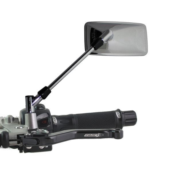 Motorrad & Roller Rckspiegel Chaft Reversibel Rectangle