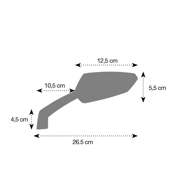 Chaft Twin Schwarz Matt (Das Paar)
