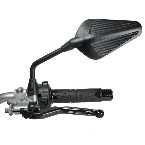 Motorrad & Roller Rckspiegel Chaft Blondy Black Carbon