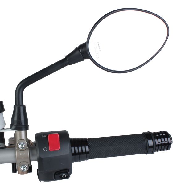 Motorrad & Roller Rckspiegel Chaft Candy Schwarz Matt CE