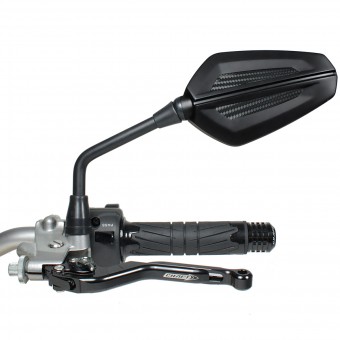 Motorrad Zubehr Chaft Eighty Black Carbon