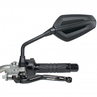 Motorrad & Roller Rckspiegel Chaft Eighty Black