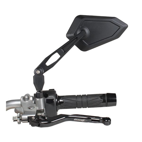 Motorrad & Roller Rückspiegel Chaft Fine Black CE Motorrad & Roller Rückspiegel Chaft Fine Black CE