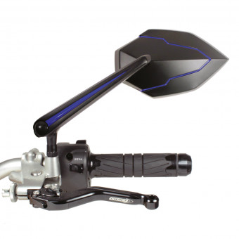 Motorrad & Roller Rckspiegel Chaft Skyline Blue