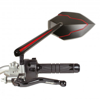 Motorrad & Roller Rckspiegel Chaft Skyline Red