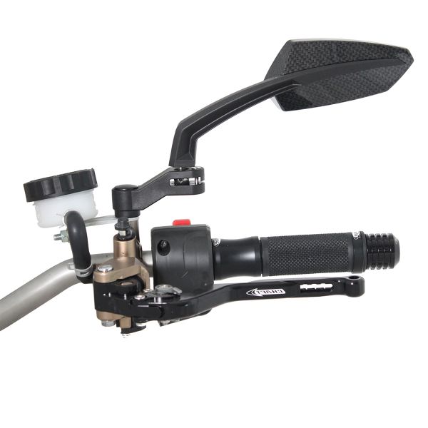 Motorrad & Roller Rckspiegel Chaft Twin Carbon (Das Paar)