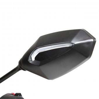 Motorrad & Roller Rckspiegel Chaft Vision Black