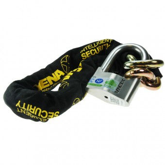 Motorrad Zubeh�r Xena Kombischloss Mini U XSU-69 SRA + Kette XC14 Zertifziert