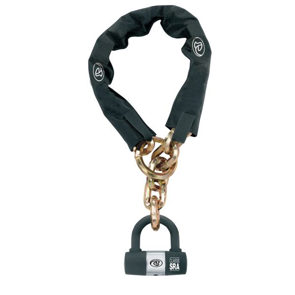 Motorrad Zubeh�r Hokkey Kette + Blockschloss SRA 