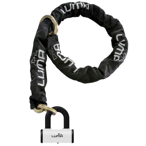 Combo-Schl�sser LUMA Kette  Combo Procombi Wei�  115 cm