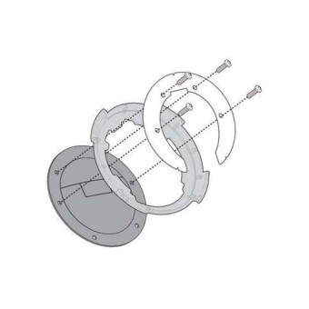 Tanktaschen Zubehr Givi Bride Tanklock (BF12)
