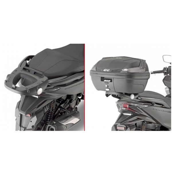 Topcase Befestigungskit Givi Trger Monolock - Monokey SR1166 Honda Forza 125/300/ADV350 (15-22)