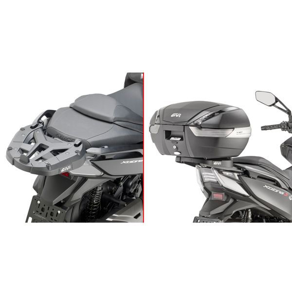 Topcase Befestigungskit Givi Trger Monolock - Monokey SR6112 Kymco Xciting S400i (18-21)