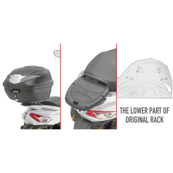 Topcase Befestigungskit Givi Trger Monolock SR7057 Sym HD300 (19-20)