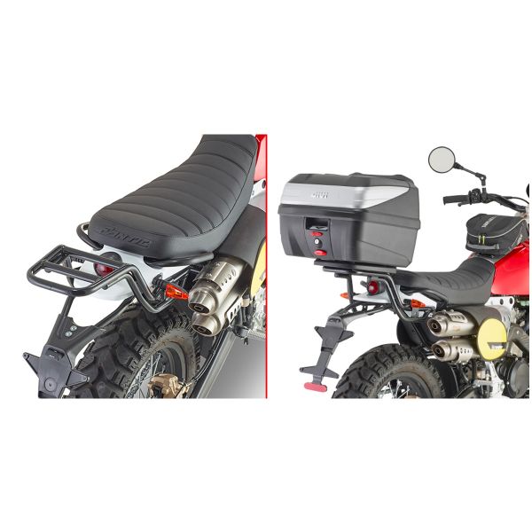 Topcase Befestigungskit Givi Trger Monolock SR9150 Fantic Caballero Scrambler 125-250-500 (18-19)