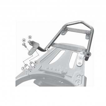 Topcase Befestigungskit Givi Träger Monolock (SR6101) Topcase Befestigungskit Givi Träger Monolock (SR6101)
