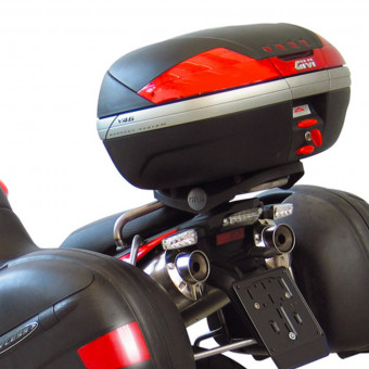 Topcase Befestigungskit Givi Träger + Platte Monokey (SR79) Topcase Befestigungskit Givi Träger + Platte Monokey (SR79)