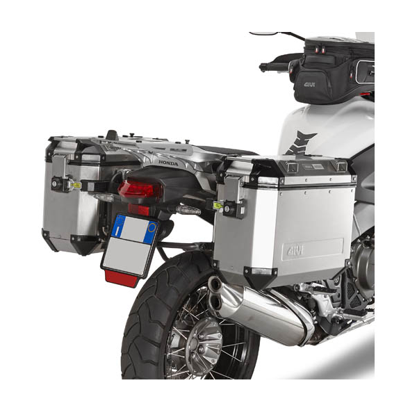 Koffer Befestigungskits Givi Schnell-Demontage-Tr�ger Koffer Trekker Outback - Monokey Cam-Side (PLR1