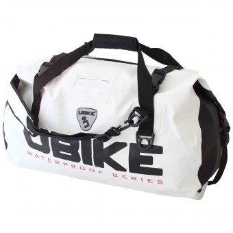 Satteltaschen UBIKE Duffle Bag 50L Wei Schwarz