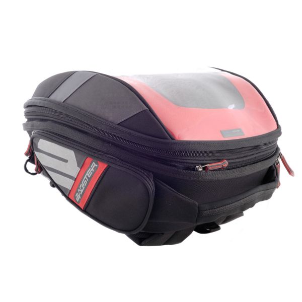 Motorrad Zubeh�r Bagster Stunt Schwarz Rot