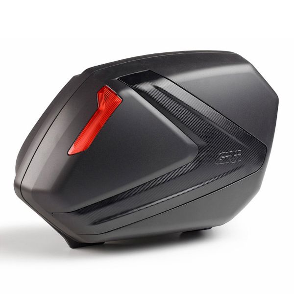 Topcase - Koffer Givi Monokey Side V37NNT Black Carbon Red