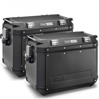 Topcase - Koffer Givi Monokey Trekker Outback 48 L Black Line Pack2