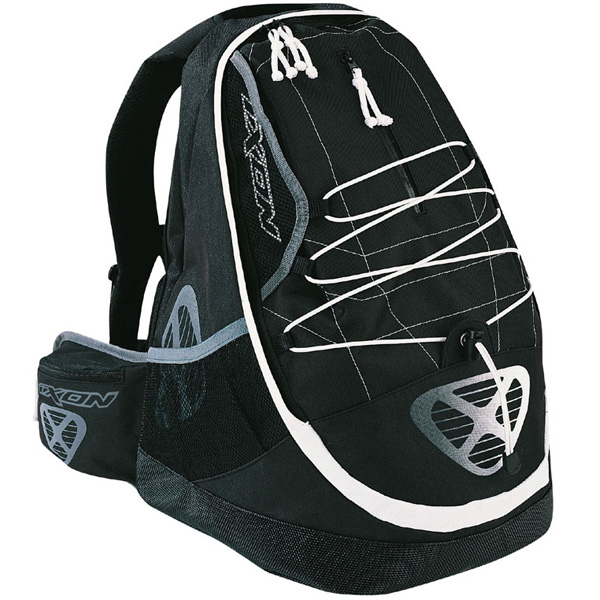Motorrad-Rucksack Ixon X-Plode Schwarz Wei�
