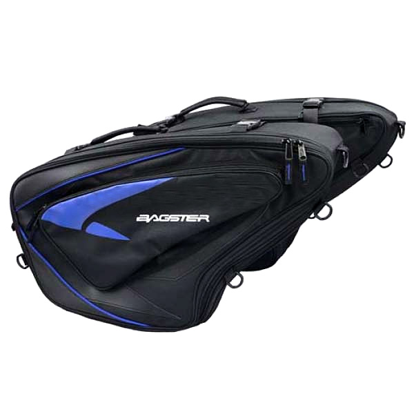 Motorrad Zubeh�r Bagster Sprint Schwarz Blau