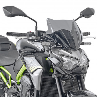 Kleine Windschutzscheibe Givi Rauchblase 1176A Honda CB500F (19-22) Kawasaki Z900 (20-23)