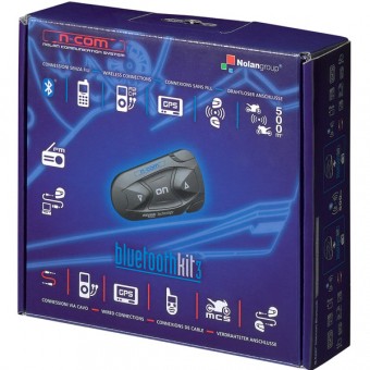 Motorrad Zubehr Nolan N-COM Bluetooth kit 3