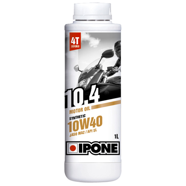 Motoröl IPONE 10.4 - 10W40 Synthetic - 1 Liter 4T Motoröl IPONE 10.4 - 10W40 Synthetic - 1 Liter 4T