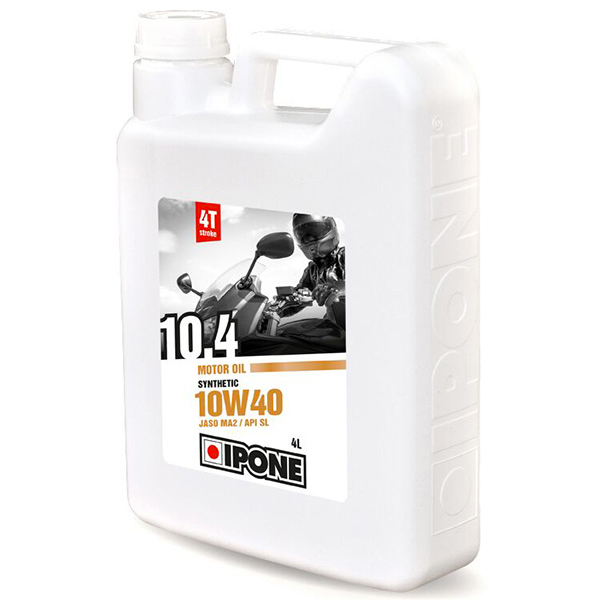 Motoröl IPONE 10.4 - 10W40 Synthetic - 4 Liter 4T Motoröl IPONE 10.4 - 10W40 Synthetic - 4 Liter 4T
