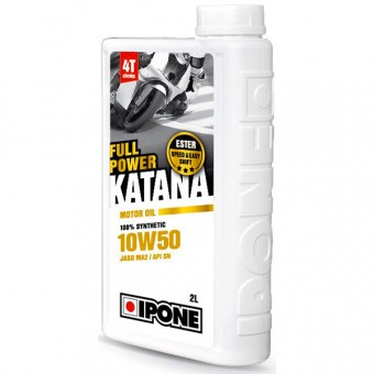 Motoröl IPONE Full Power Katana - 10W50 100 % Synthetic - 2 Liter 4T Motoröl IPONE Full Power Katana - 10W50 100 % Synthetic - 2 Liter 4T