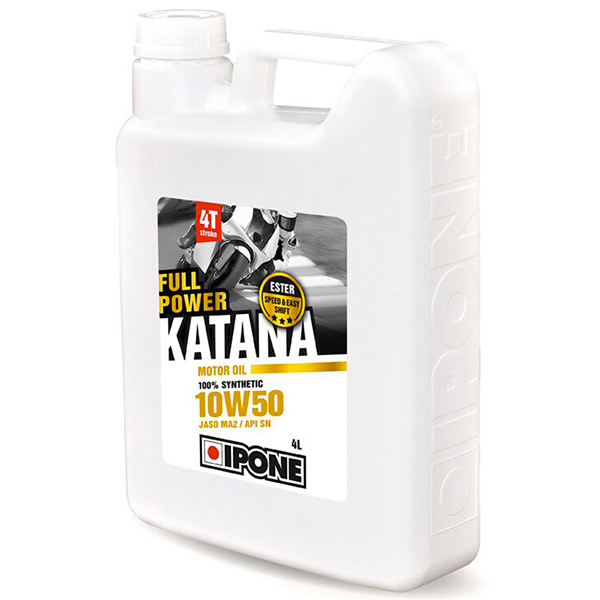 Motoröl IPONE Full Power Katana - 10W50 100 % Synthetic - 4 Liter 4T Motoröl IPONE Full Power Katana - 10W50 100 % Synthetic - 4 Liter 4T