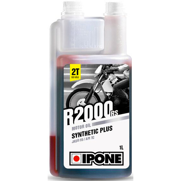 Motoröl IPONE R2000 RS - Synthetic Plus - 1 Liter 2T Dosierer Motoröl IPONE R2000 RS - Synthetic Plus - 1 Liter 2T Dosierer