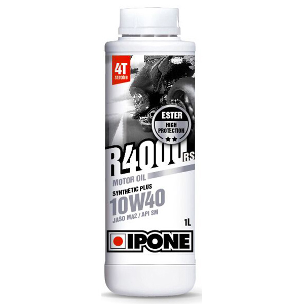 Motoröl IPONE R4000 RS - 10W40 Synthetic Plus - 1 Liter 4T Motoröl IPONE R4000 RS - 10W40 Synthetic Plus - 1 Liter 4T