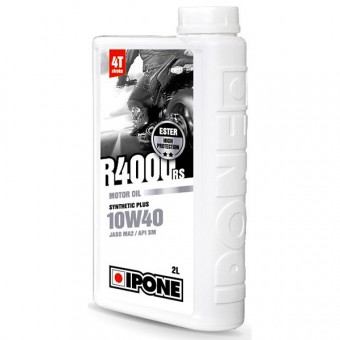 Motoröl IPONE R4000 RS - 10W40 Synthetic Plus - 2 Liter 4T Motoröl IPONE R4000 RS - 10W40 Synthetic Plus - 2 Liter 4T
