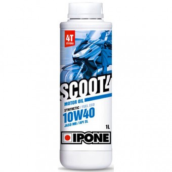 Motoröl IPONE Scoot 4 - 10W40 Synthetic - 1 Liter 4T Motoröl IPONE Scoot 4 - 10W40 Synthetic - 1 Liter 4T