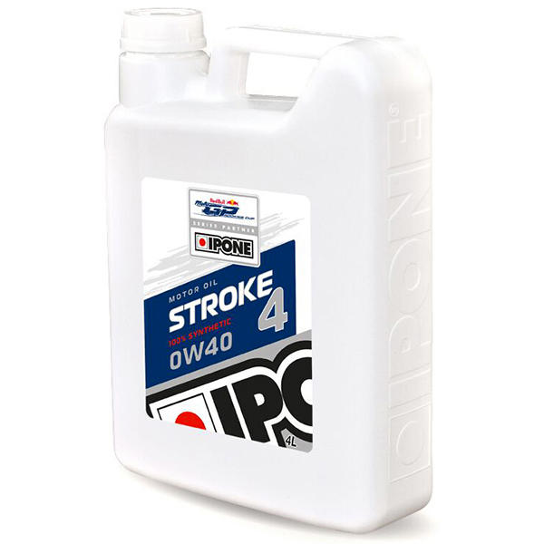 Motorrad Zubehr IPONE Stroke 4 - 0W40 100 % Synthetic - 4 Litter 4T