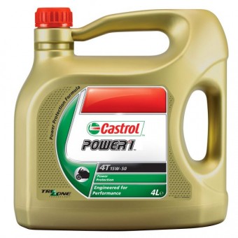 Motoröl Castrol Power 1 4T 15W-50 4 litre Motoröl Castrol Power 1 4T 15W-50 4 litre