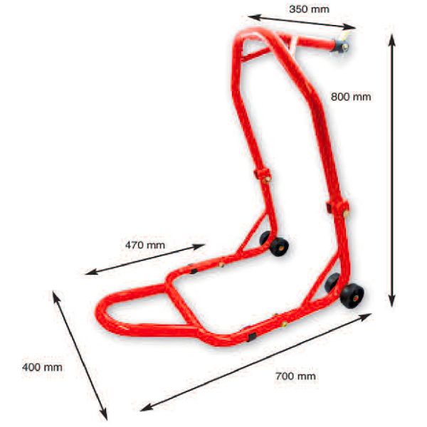 Montagest�nder MAD Folding Front Paddock Stand