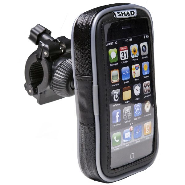 Motorrad Zubeh�r Shad Lenker Smartphone-Halter 7 x 12 cm