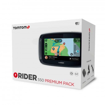 Motorrad Zubehr TomTom TomTom Rider 550 Premium