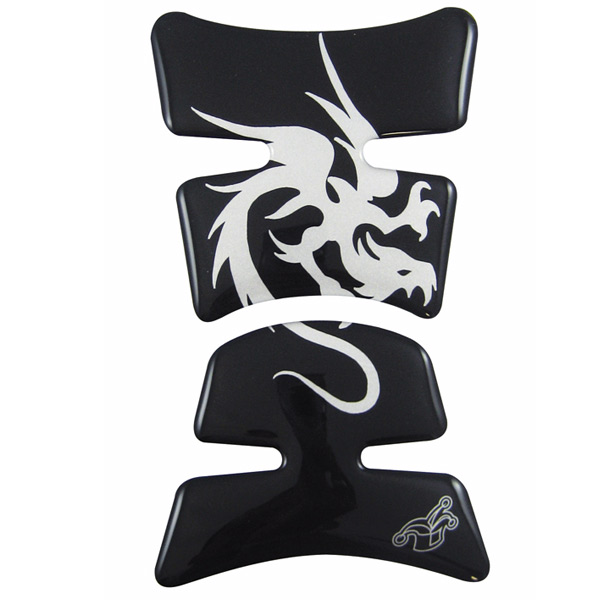 Motorrad Zubeh�r MAD Flydrag Silber Schwarz